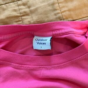 Outdoor Voices Everyday Long Sleeve Tee